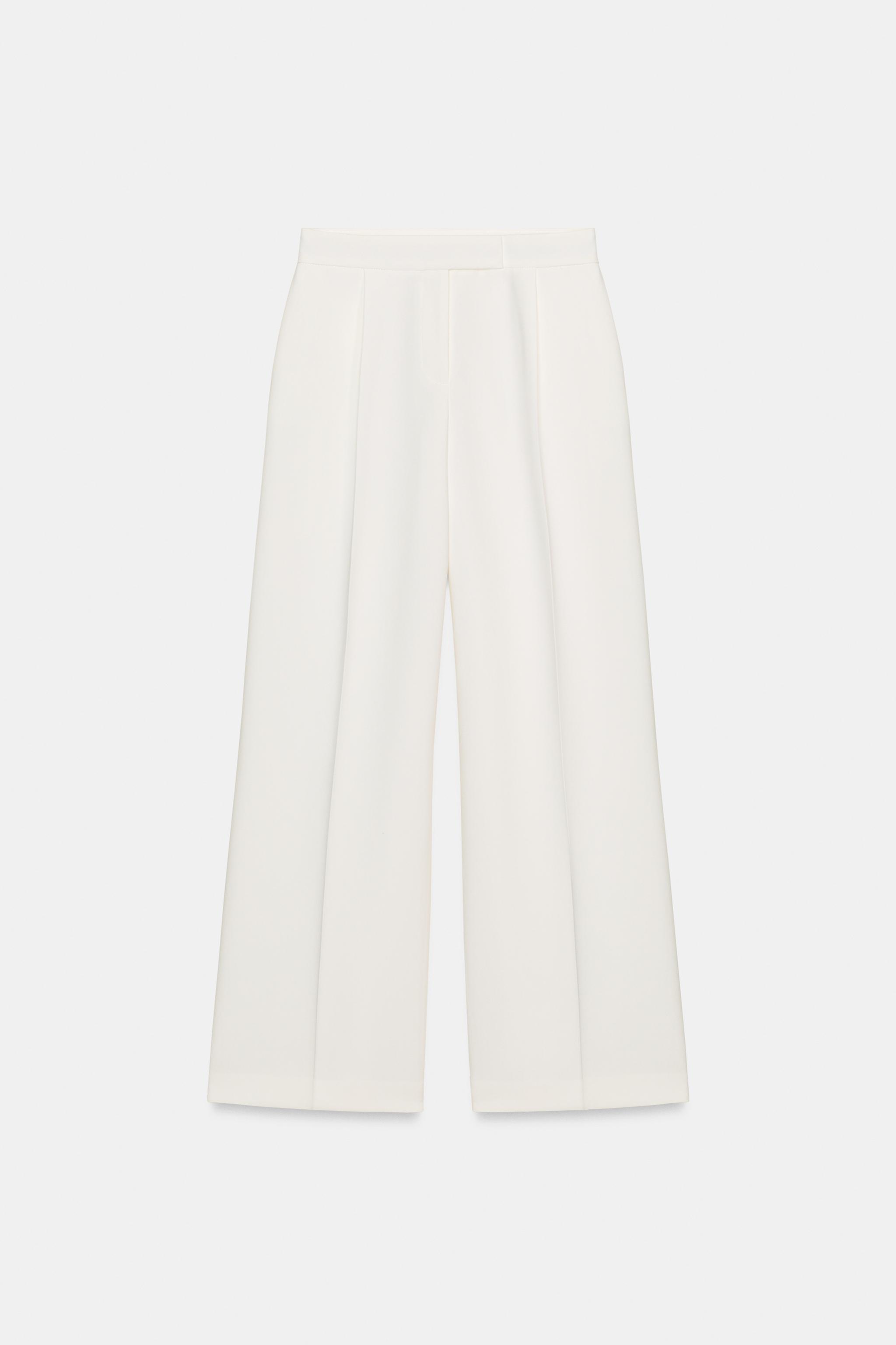 PANTALON LARGE À PINCES